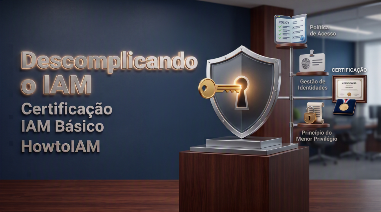 Descomplicando o IAM: Certificação IAM Básico HowtoIAM